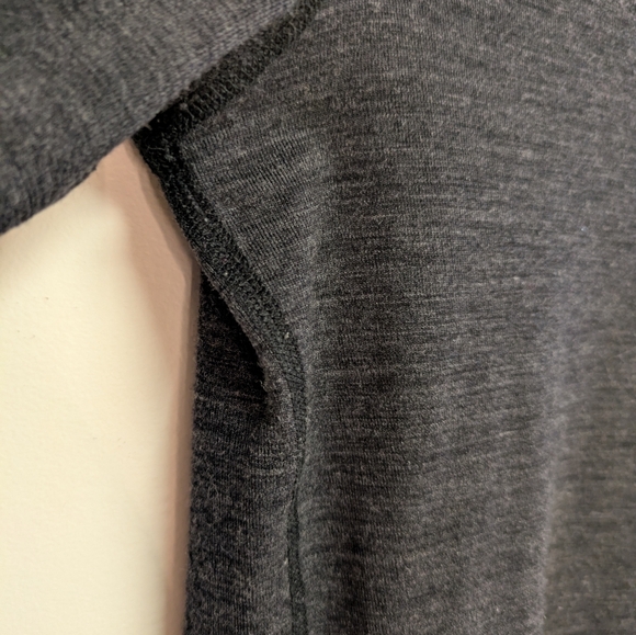 Reigning Champ Merino Turtleneck In Charcoal Grey - Picture 5 of 10